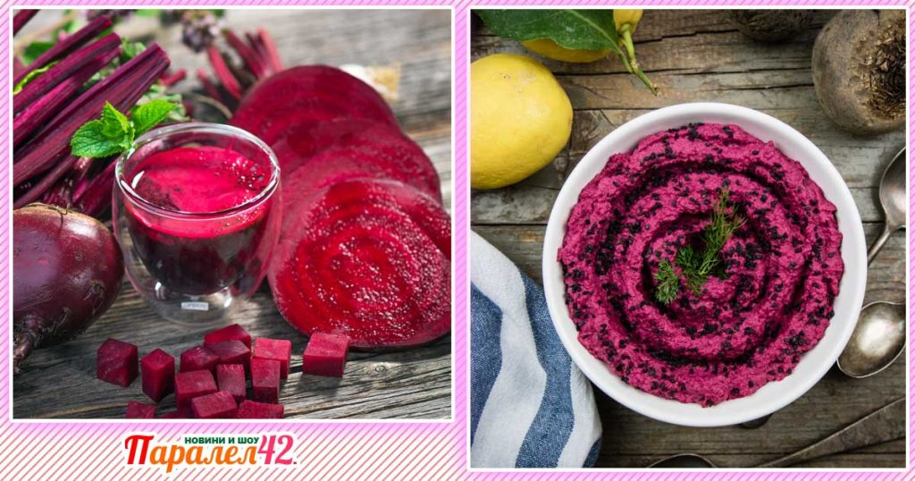 Салата от червено цвекло